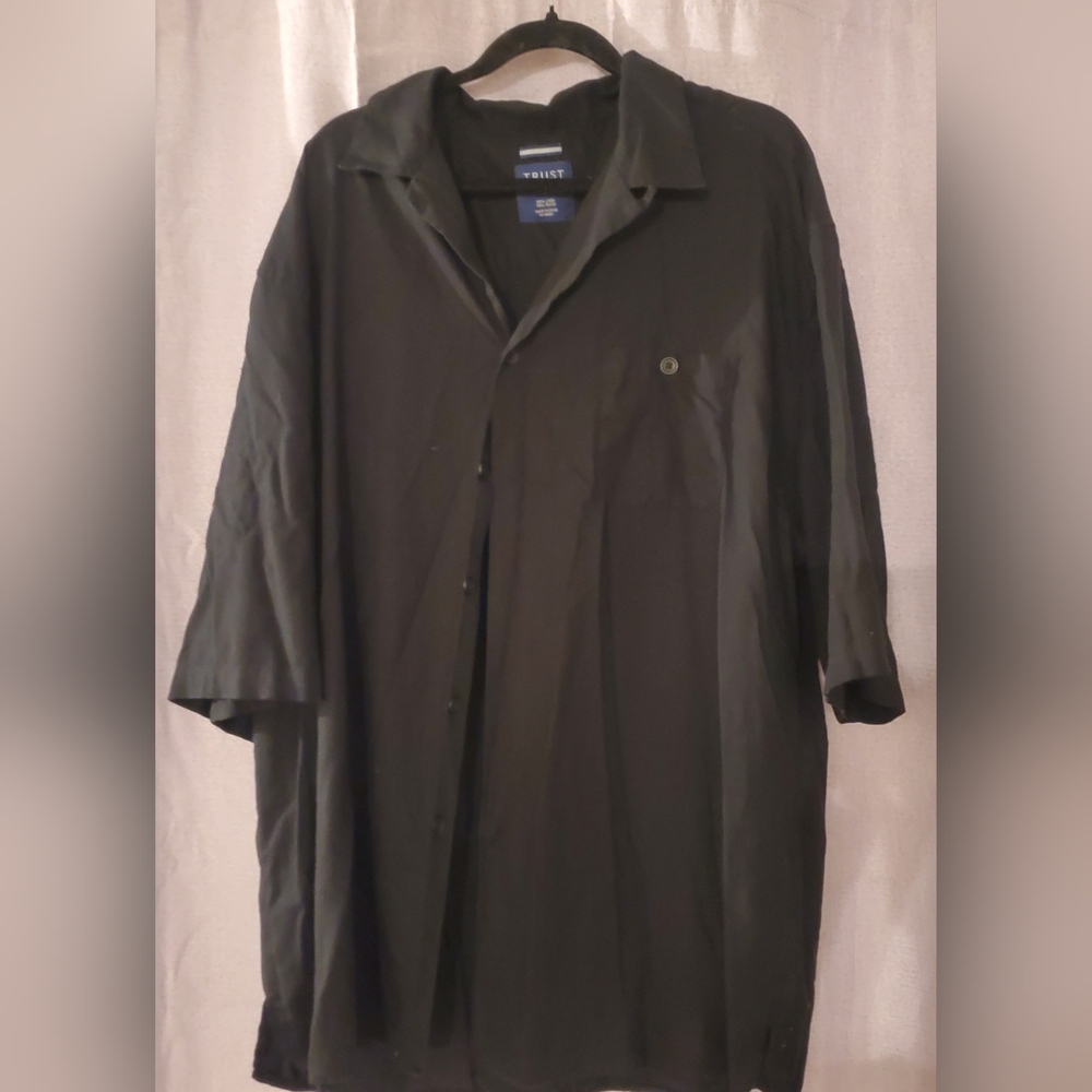 Haggar Men's Black Shirt Jacket